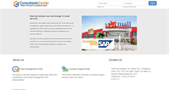 Desktop Screenshot of consultants-center.com